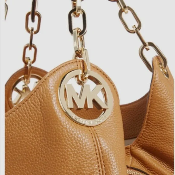 Michael Kors Tan Leather Shoulder Bag - Picture 5 of 6